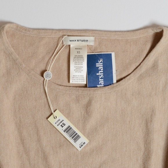 NEW Max Studio Dolman Sleeved Pullover - Picture 5 of 5